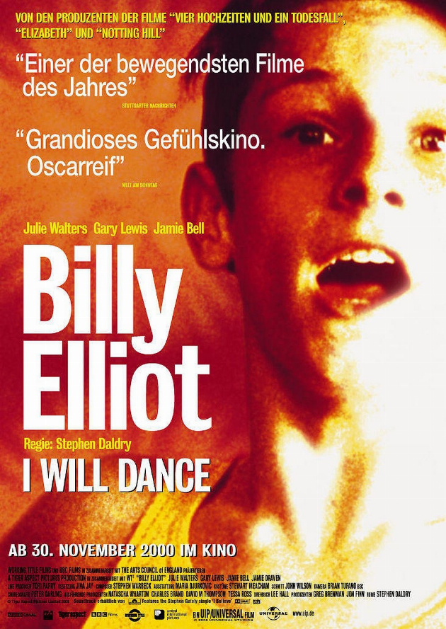 Filmplakat Billy Elliot - I Will Dance