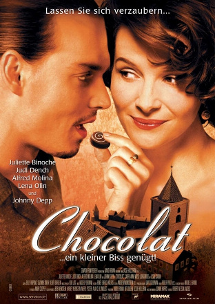 Filmplakat Chocolat... ein kleiner Biss genügt