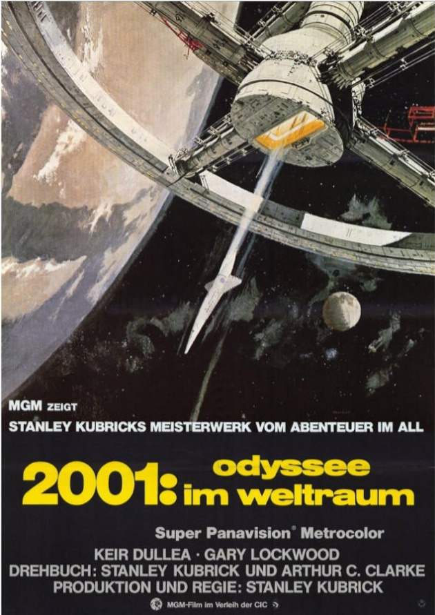 Filmplakat 2001 - Odyssee im Weltraum (Restaurierte Fassung)