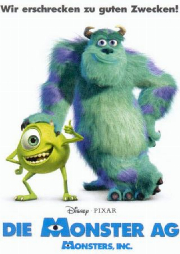 Filmplakat Die Monster AG