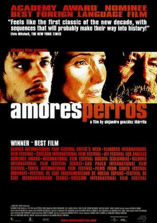 Filmposter - Amores perros im Zebra Kommunales Kino Konstanz e.V.