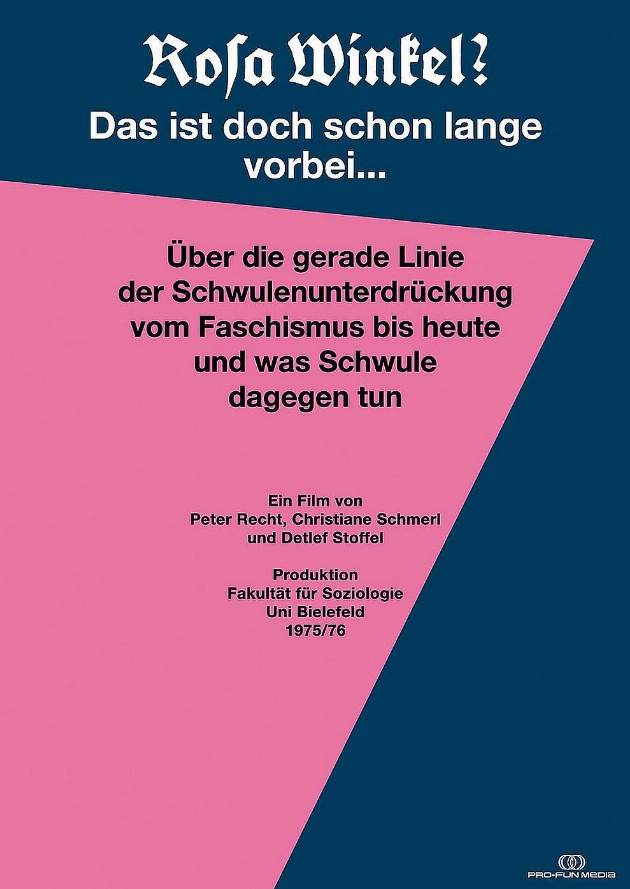 Filmplakat Rosa Winkel? Das ist doch schon lange vorbei...