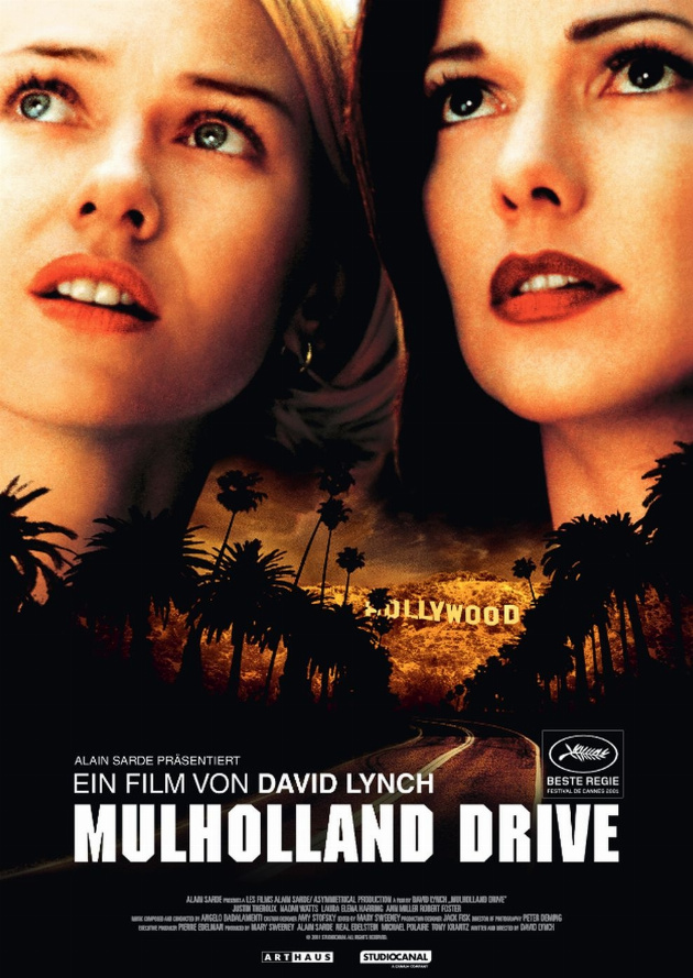 Filmplakat Mulholland Drive - Straße der Finsternis