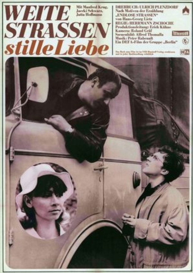 Filmplakat Weite Straßen, stille Liebe